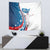 Personalized USA Fencing Tapestry 2024 United States Flag Curve Style - Wonder Print Shop