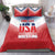 Custom USA Wrestling Bedding Set 2024 Sporty Style - Wonder Print Shop