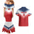 Custom USA Wrestling Couples Matching Mermaid Dress and Hawaiian Shirt 2024 Sporty Style - Wonder Print Shop
