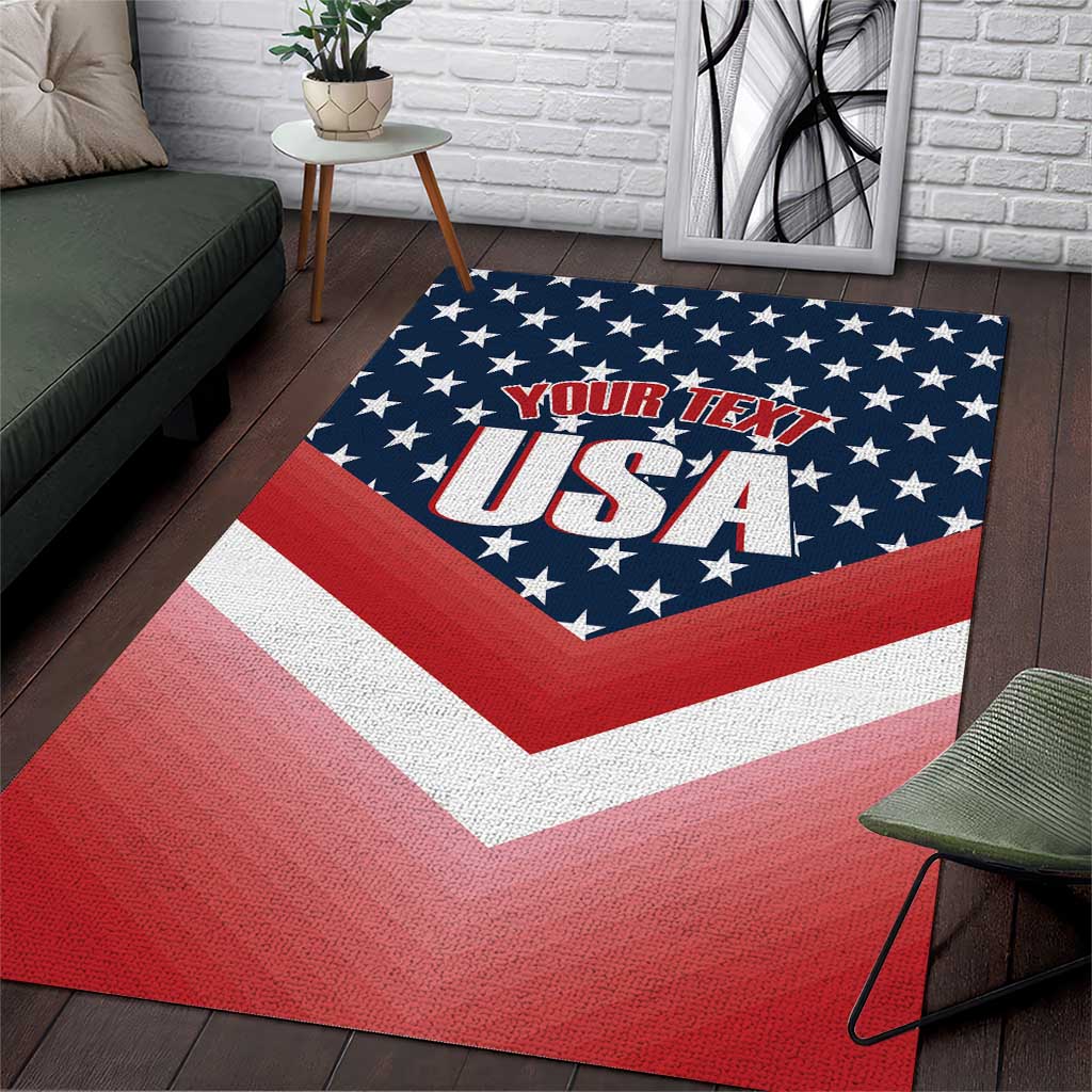 Custom USA Shooting Area Rug 2024 Sporty Style - Wonder Print Shop