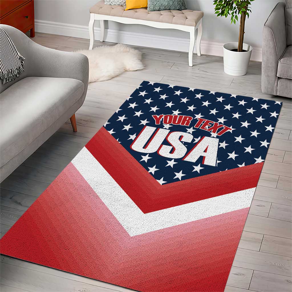 Custom USA Shooting Area Rug 2024 Sporty Style - Wonder Print Shop