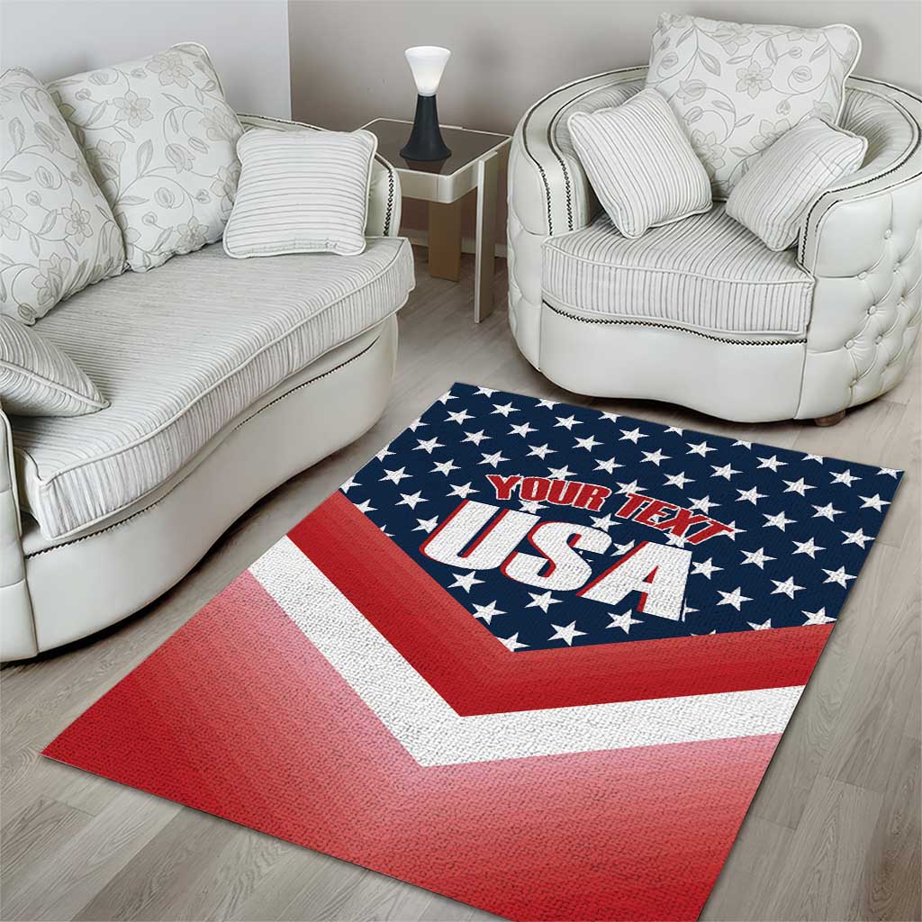 Custom USA Shooting Area Rug 2024 Sporty Style - Wonder Print Shop