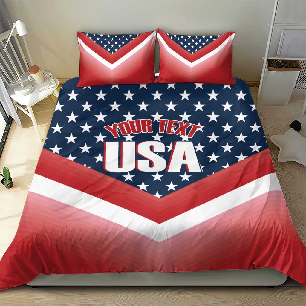 Custom USA Shooting Bedding Set 2024 Sporty Style - Wonder Print Shop