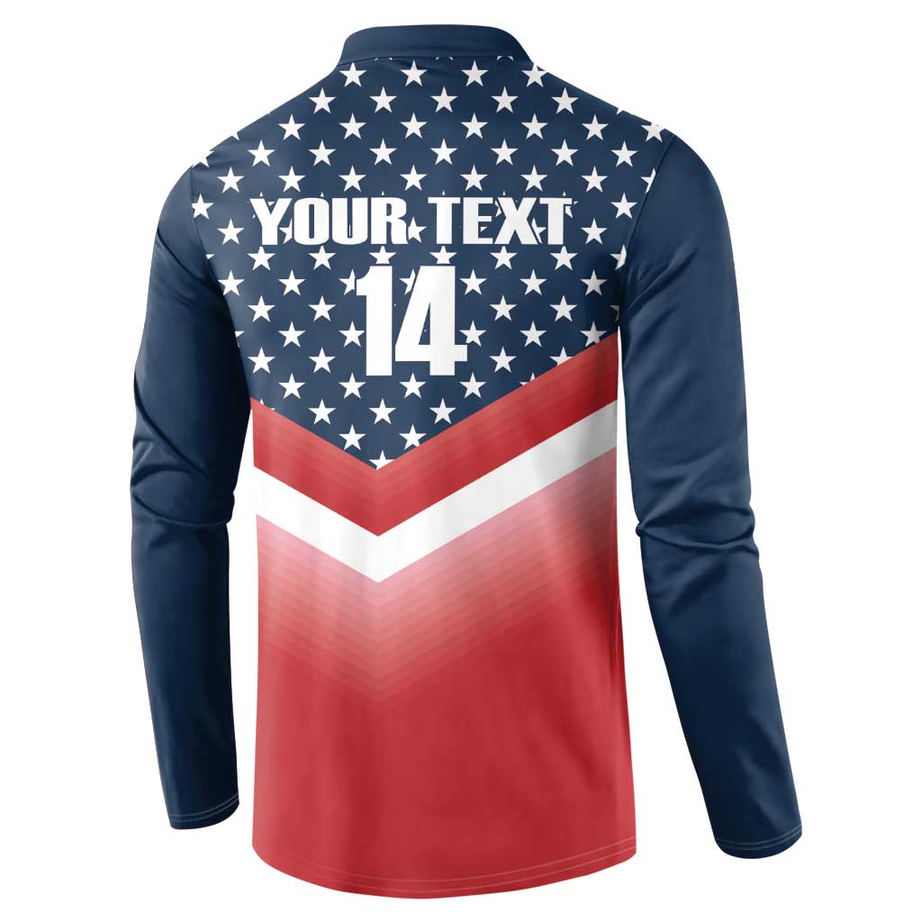 Custom USA Shooting Button Sweatshirt 2024 Sporty Style - Wonder Print Shop