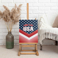 Custom USA Shooting Canvas Wall Art 2024 Sporty Style - Wonder Print Shop