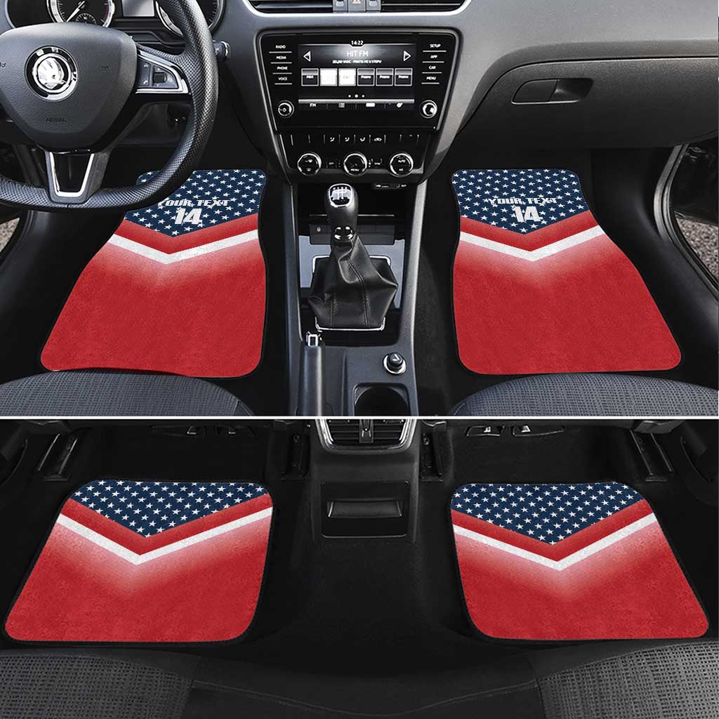 Custom USA Shooting Car Mats 2024 Sporty Style - Wonder Print Shop