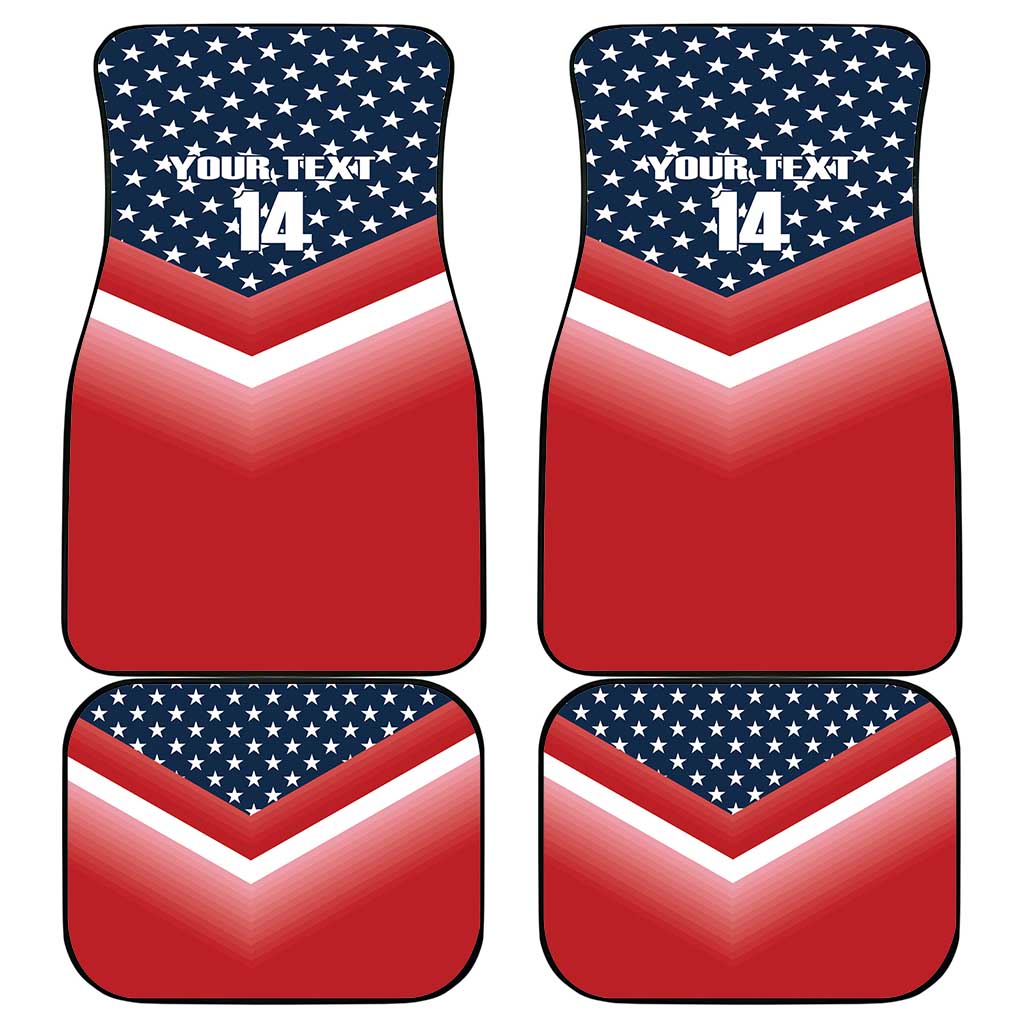 Custom USA Shooting Car Mats 2024 Sporty Style - Wonder Print Shop
