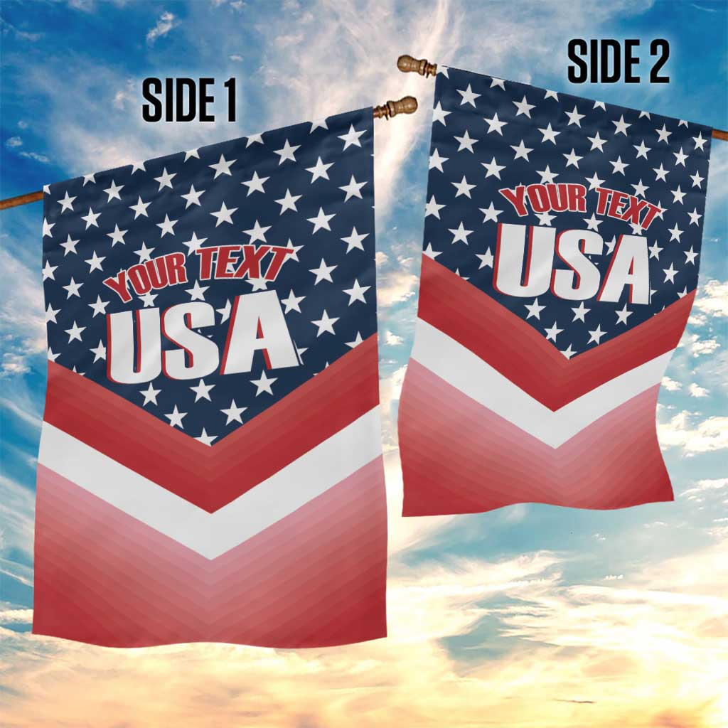 Custom USA Shooting Garden Flag 2024 Sporty Style - Wonder Print Shop