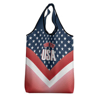 Custom USA Shooting Grocery Bag Sporty Style