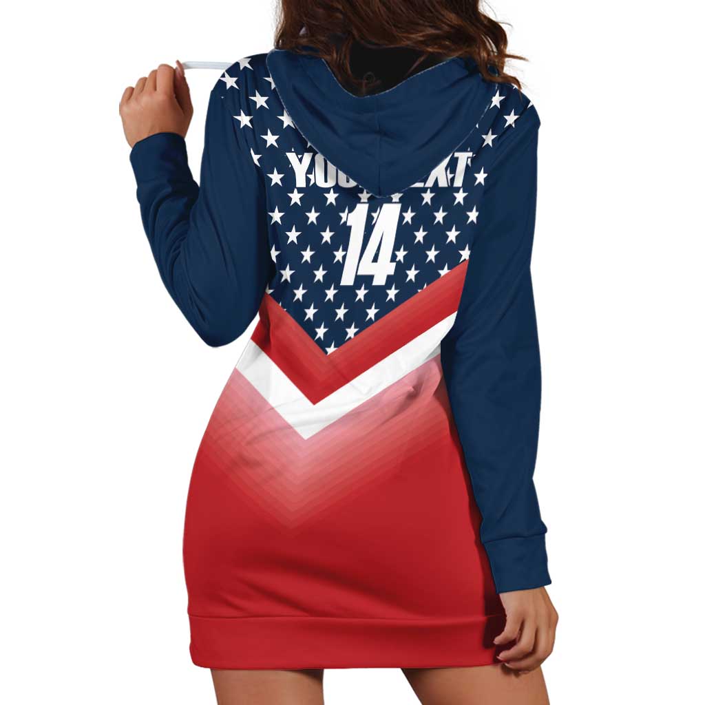 Custom USA Shooting Hoodie Dress 2024 Sporty Style - Wonder Print Shop