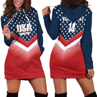 Custom USA Shooting Hoodie Dress 2024 Sporty Style - Wonder Print Shop