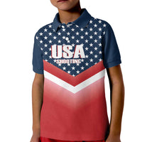 Custom USA Shooting Kid Polo Shirt 2024 Sporty Style - Wonder Print Shop