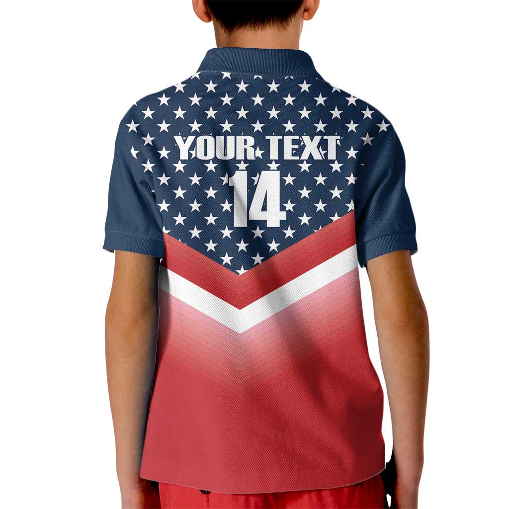 Custom USA Shooting Kid Polo Shirt 2024 Sporty Style - Wonder Print Shop
