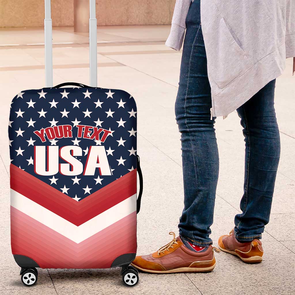 Custom USA Shooting Luggage Cover 2024 Sporty Style - Wonder Print Shop