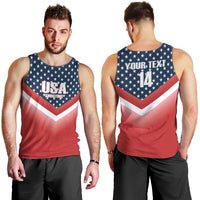 Custom USA Shooting Men Tank Top 2024 Sporty Style - Wonder Print Shop