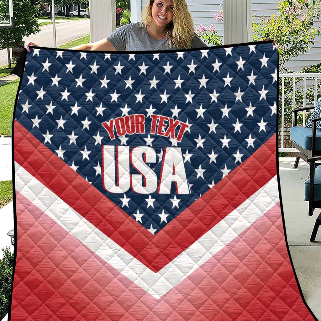Custom USA Shooting Quilt 2024 Sporty Style - Wonder Print Shop