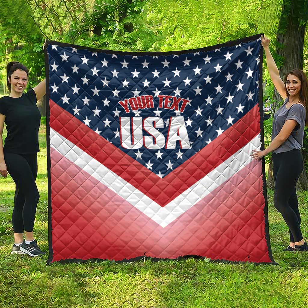 Custom USA Shooting Quilt 2024 Sporty Style - Wonder Print Shop