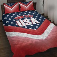Custom USA Shooting Quilt Bed Set 2024 Sporty Style - Wonder Print Shop