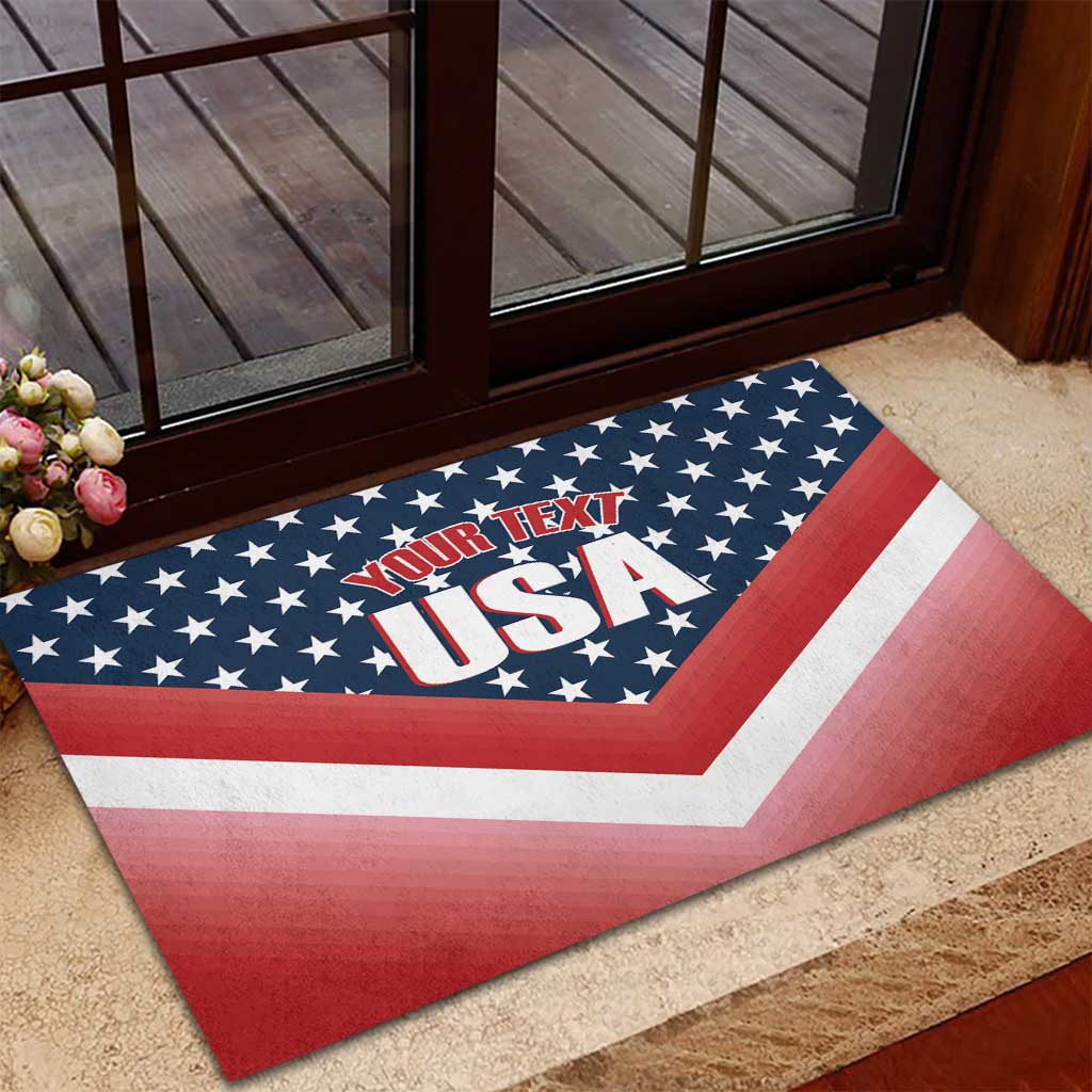 Custom USA Shooting Rubber Doormat 2024 Sporty Style - Wonder Print Shop