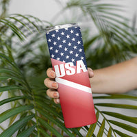 USA Shooting Skinny Tumbler 2024 Sporty Style - Wonder Print Shop