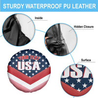 Custom USA Shooting Spare Tire Cover 2024 Sporty Style - Wonder Print Shop