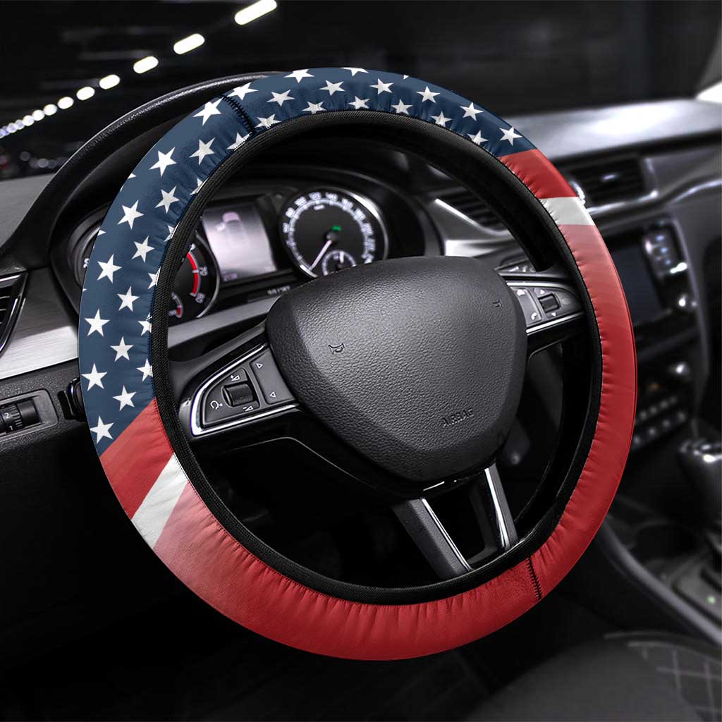 USA Shooting Steering Wheel Cover 2024 Sporty Style - Wonder Print Shop