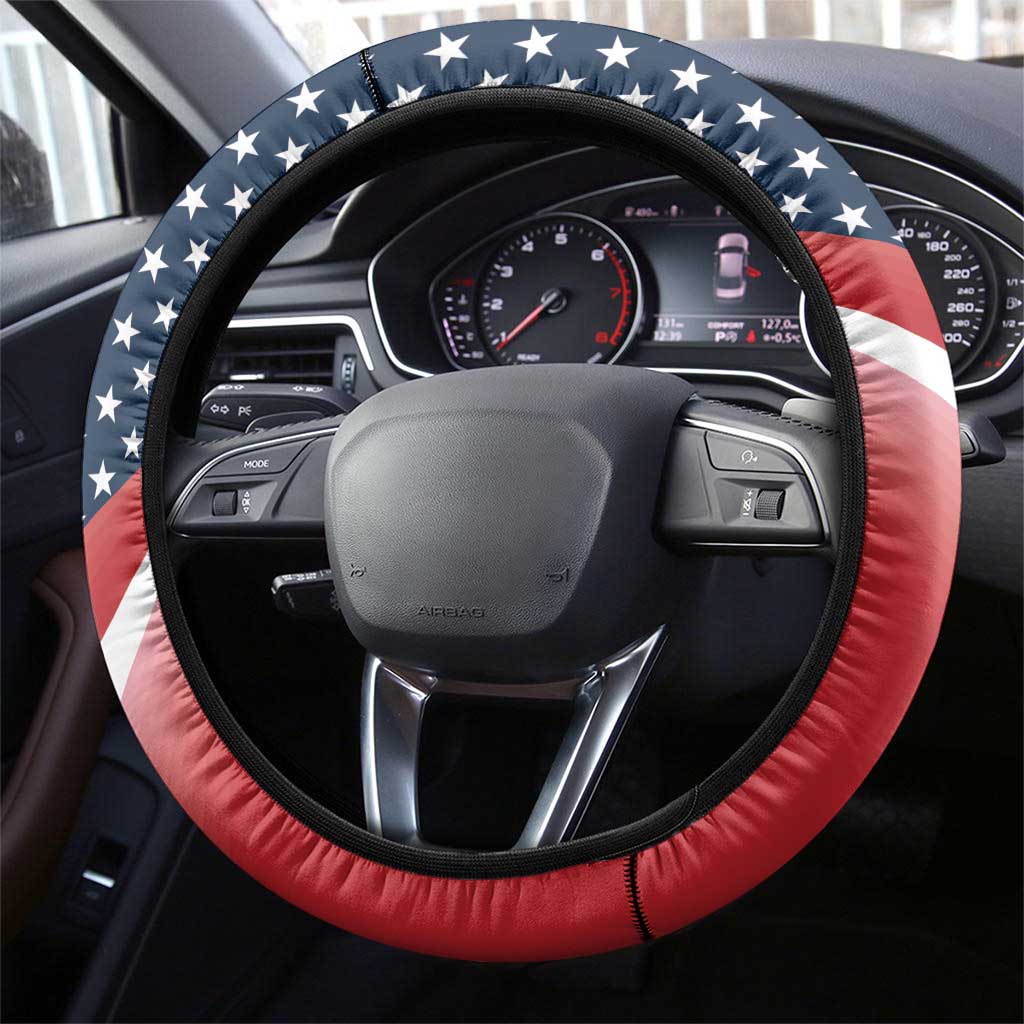 USA Shooting Steering Wheel Cover 2024 Sporty Style - Wonder Print Shop