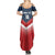 Custom USA Shooting Summer Maxi Dress 2024 Sporty Style - Wonder Print Shop