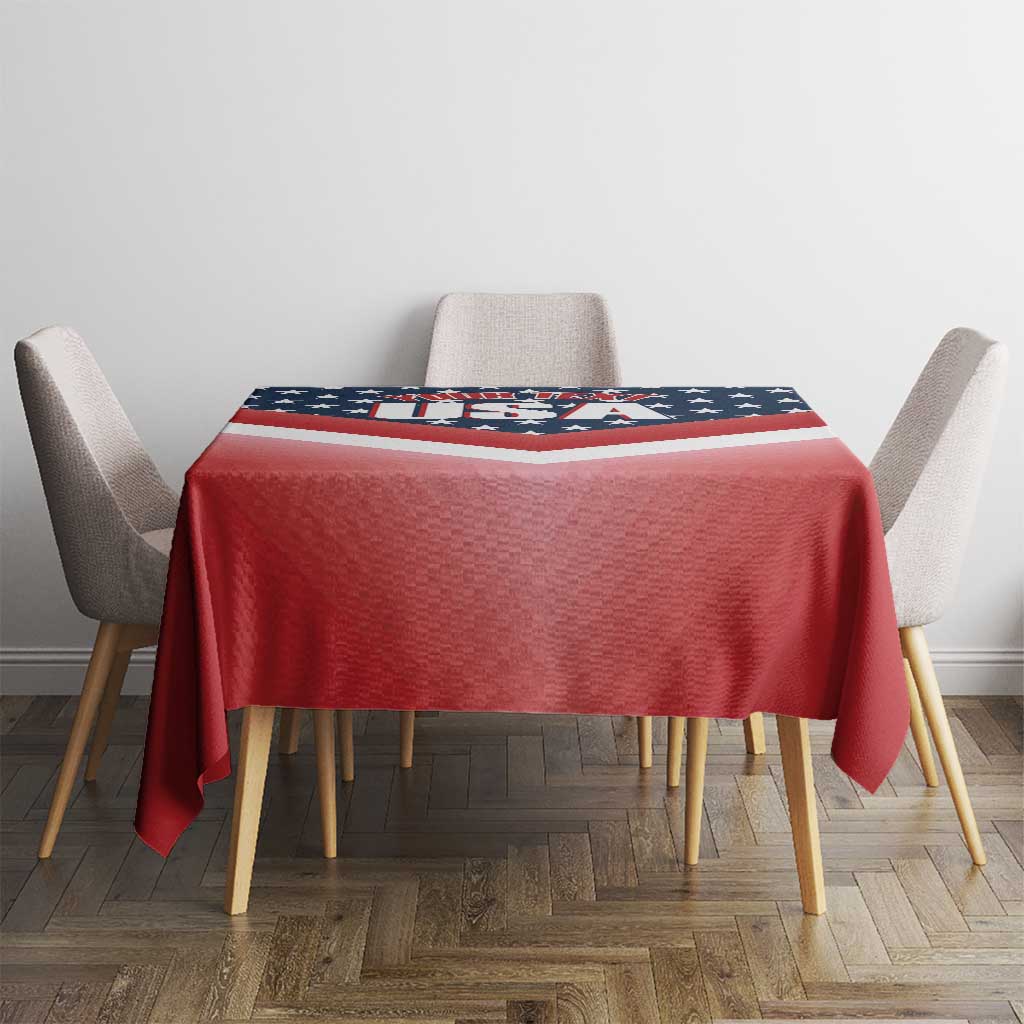Custom USA Shooting Tablecloth 2024 Sporty Style - Wonder Print Shop