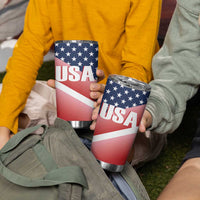 USA Shooting Tumbler Cup 2024 Sporty Style - Wonder Print Shop