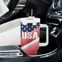 USA Shooting Tumbler With Handle 2024 Sporty Style - Wonder Print Shop