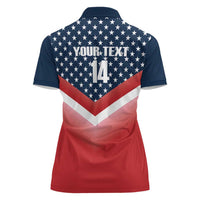 Custom USA Shooting Women Polo Shirt 2024 Sporty Style - Wonder Print Shop