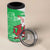 Grunge Green Wales 4 in 1 Can Cooler Tumbler Celtic Cross Welsh Red Dragon - Wonder Print Shop