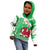 Grunge Green Wales Kid Hoodie Celtic Cross Welsh Red Dragon - Wonder Print Shop