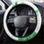 Grunge Green Wales Steering Wheel Cover Celtic Cross Welsh Red Dragon - Wonder Print Shop