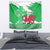 Grunge Green Wales Tapestry Celtic Cross Welsh Red Dragon - Wonder Print Shop