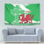 Grunge Green Wales Tapestry Celtic Cross Welsh Red Dragon - Wonder Print Shop