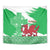 Grunge Green Wales Tapestry Celtic Cross Welsh Red Dragon - Wonder Print Shop