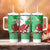 Grunge Green Wales Tumbler With Handle Celtic Cross Welsh Red Dragon - Wonder Print Shop