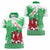 Grunge Green Wales Women Polo Shirt Celtic Cross Welsh Red Dragon - Wonder Print Shop