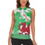 Grunge Green Wales Women Sleeveless Polo Shirt Celtic Cross Welsh Red Dragon - Wonder Print Shop