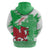 Grunge Green Wales Zip Hoodie Celtic Cross Welsh Red Dragon - Wonder Print Shop
