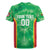 Lithuania Tie Dye Basketball Custom Rugby Jersey Lietuva Skeleton Green - Wonder Print Shop