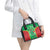 Lithuania Tie Dye Basketball Custom Shoulder Handbag Lietuva Skeleton Green - Wonder Print Shop