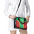 Lithuania Tie Dye Basketball Custom Shoulder Handbag Lietuva Skeleton Green - Wonder Print Shop