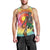 Lithuania Basketball Custom Men Tank Top 100th Anniversary Skeleton Colorful Tie Dye - Wonder Print Shop
