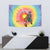 Lithuania Basketball Custom Tapestry 100th Anniversary Skeleton Colorful Tie Dye - Wonder Print Shop