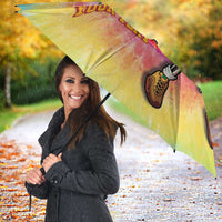 Lithuania Basketball Custom Umbrella 100th Anniversary Skeleton Colorful Tie Dye - Wonder Print Shop