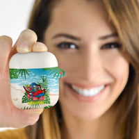 Guyana Christmas AirPods Case Chilling Macaw It's 5 o'clock Somewhere - Wonder Print Shop