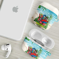 Guyana Christmas AirPods Case Chilling Macaw It's 5 o'clock Somewhere - Wonder Print Shop